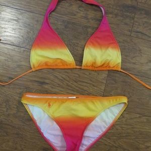 POLO Ralph Lauren Multi Color Ombre Bikini
